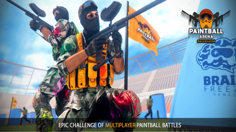 Paintball Battle Arena 3D screenshot 1