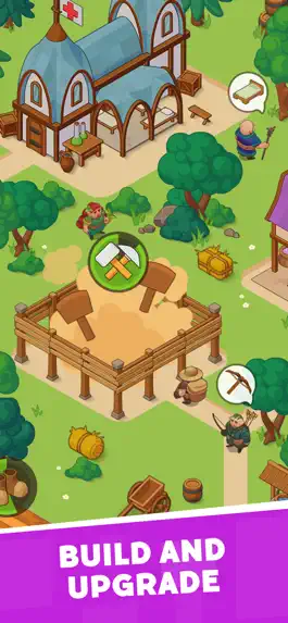 Game screenshot Hero Village: Idle Tycoon rpg mod apk