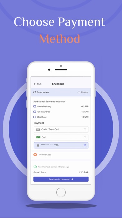 أبوذياب لتأجير السيارات Screenshot