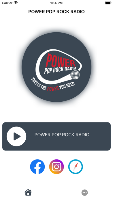 Power Pop Rock Radio Screenshot