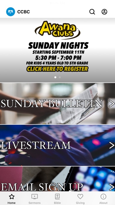 Cypress Creek Baptist Church Screenshot