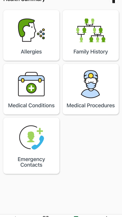 MySaskHealthRecord Screenshot