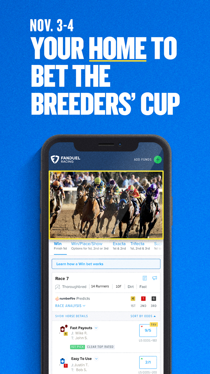 FanDuel Racing - Bet on Horses