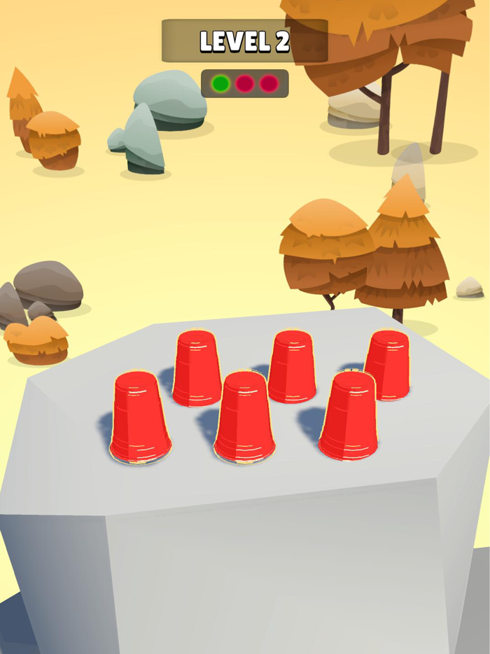 Tricky Cups - A Ball game
