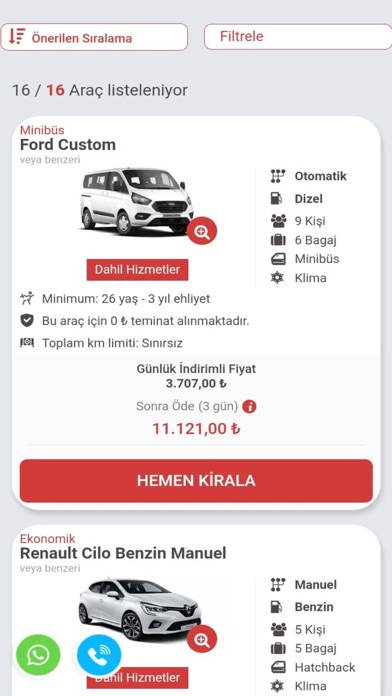 Ercar Rental Screenshot