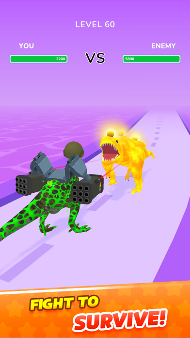 Dino Evolution Run 3D Screenshot