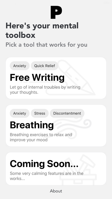 PeaceBox : Tools for your Mind Screenshot