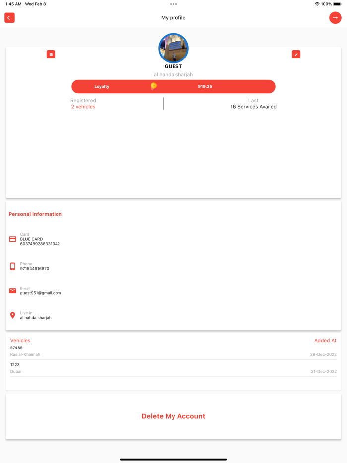 Car Center Service - Sharjah