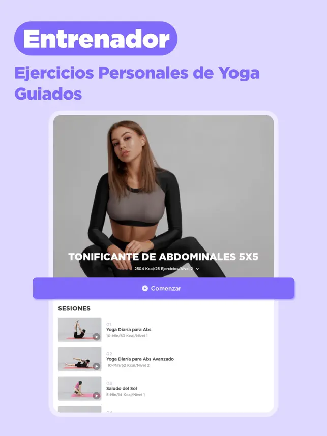 Imágen 5 Daily Yoga: Ejercicios en Casa iphone