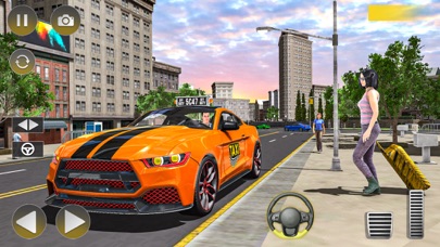 City Car Taxi Simulator Game Screenshot