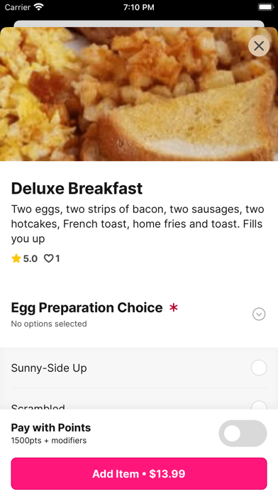 Beeps Fast Food Screenshot