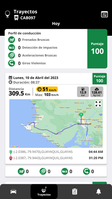 Autolider GPS Screenshot