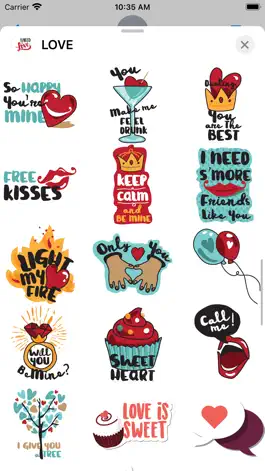 Game screenshot Love Stickers Memes and Emotes hack