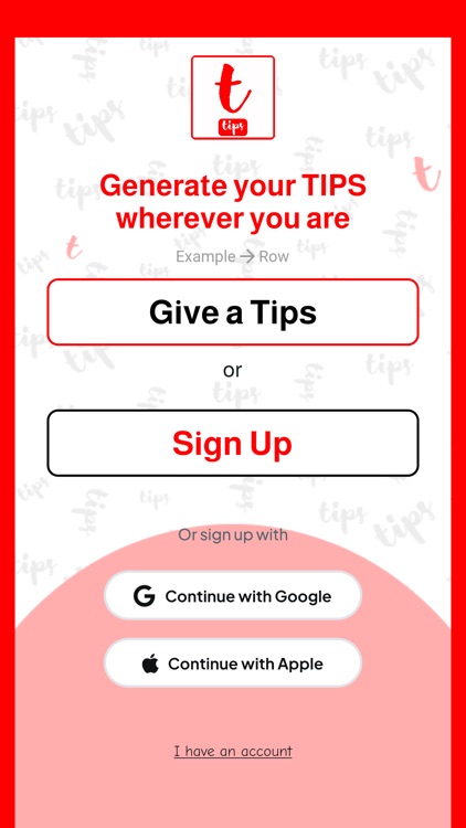 My tips App Very Easily