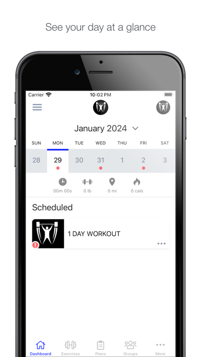 Here We Go Fitness Screenshot