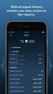 prime sleep recorder pro iphone screenshot 4