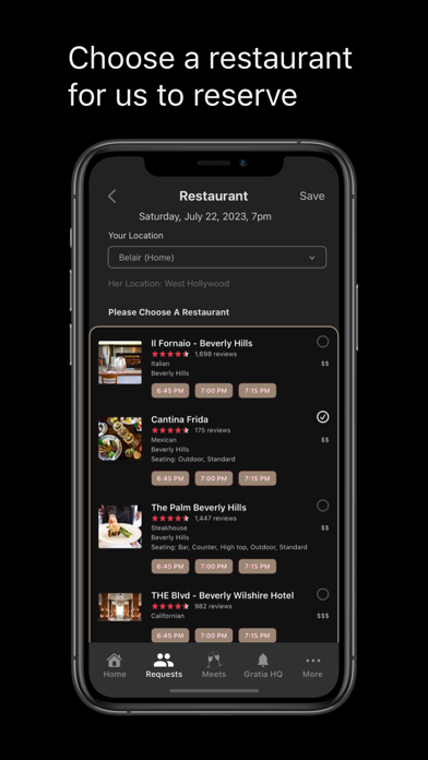 Gratia Club Screenshot