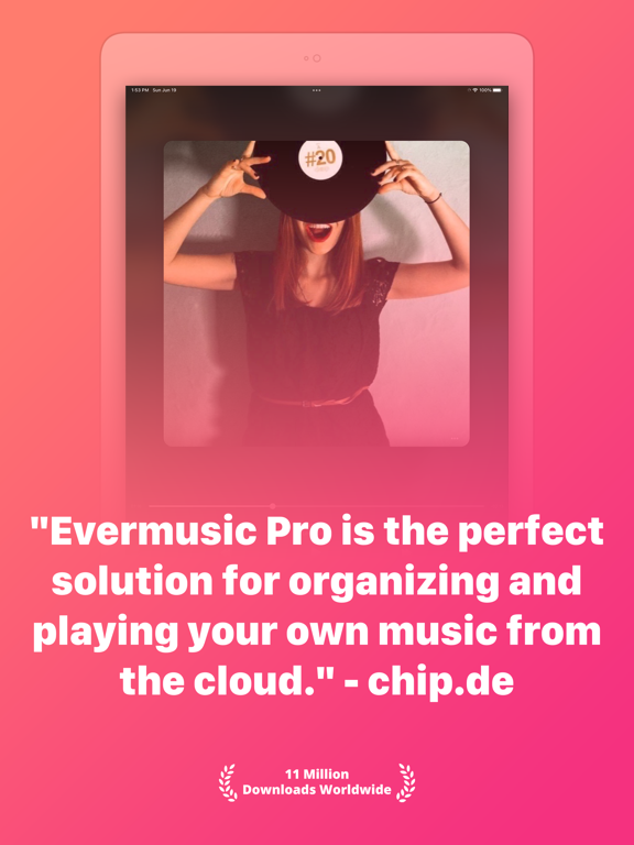 Screenshot #1 for Evermusic Pro: music player