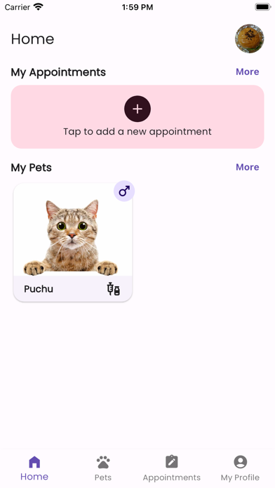 Pet Health Reminder - PetMate Screenshot