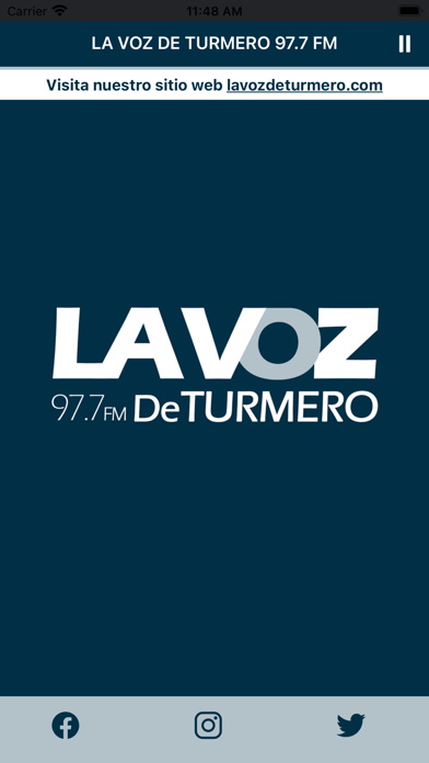 LA VOZ DE TURMERO 97.7 FM Screenshot