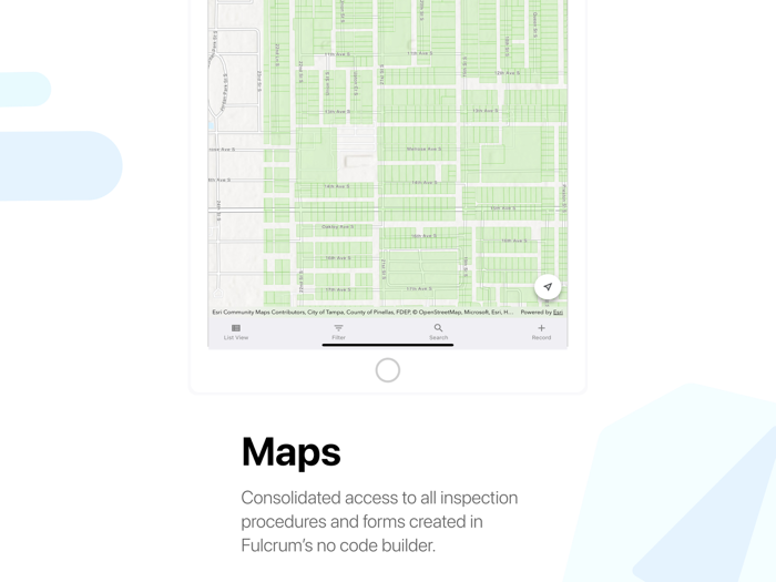 Fulcrum field data collection