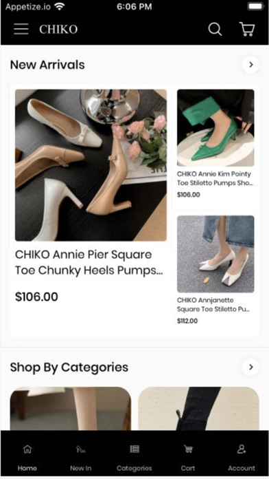 CHIKO Shoes Screenshot