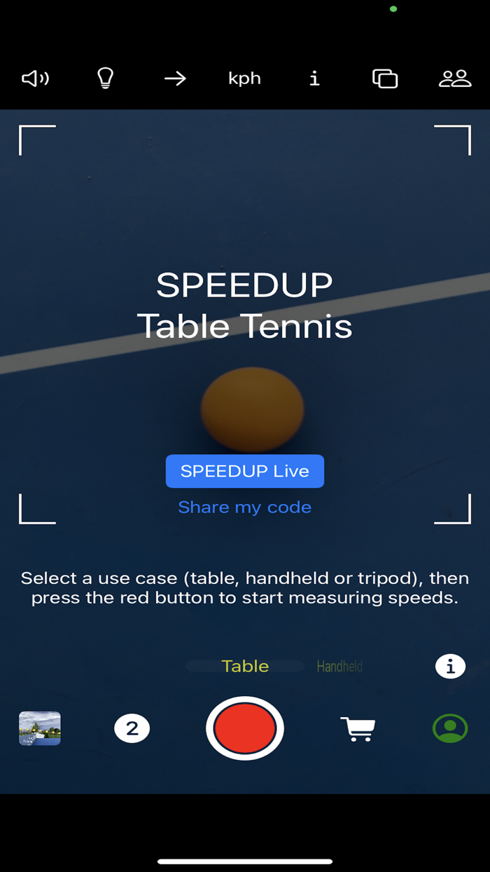 SPEEDUP Table Tennis