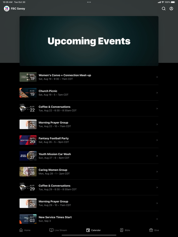 First Baptist Church Savoy