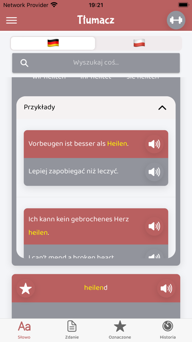 German Polish Dictionary(W.M.) Screenshot