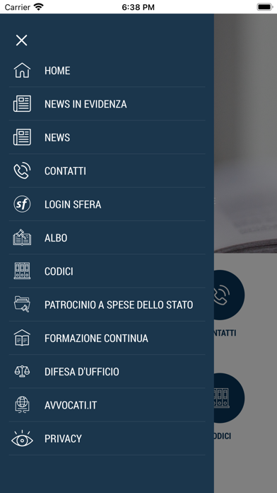 Ordine Avvocati Roma Screenshot