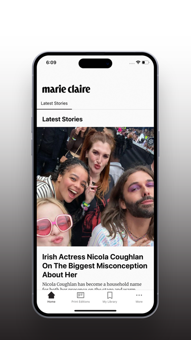 Marie Claire Australia Screenshot