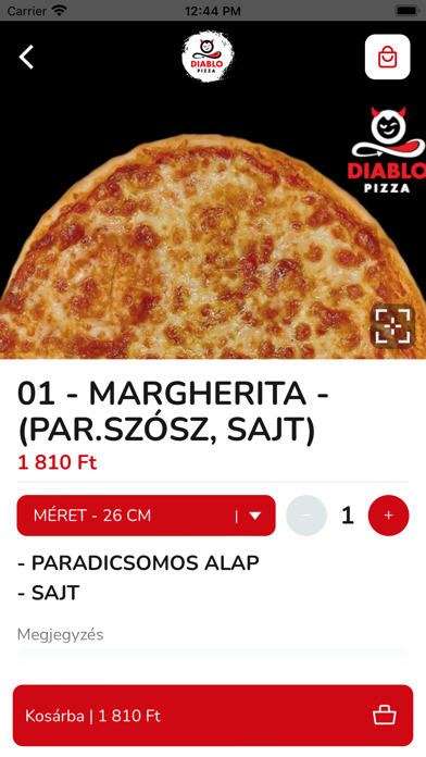 Diablo Pizza Screenshot