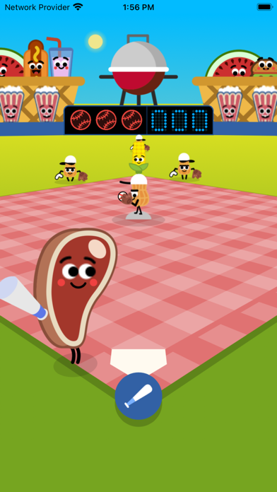 Doodle Baseball Game screenshot 1