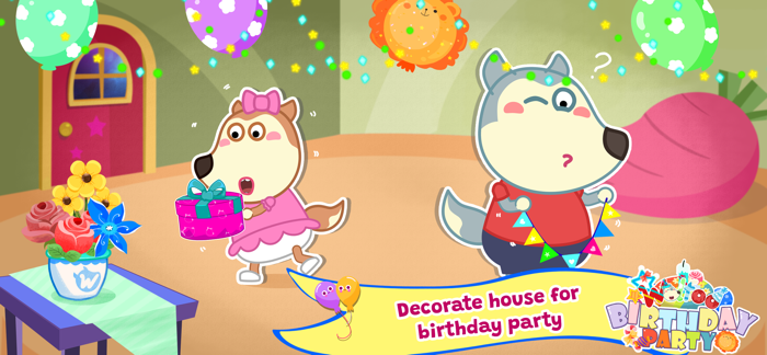 Wolfoos Birthday Party Plan