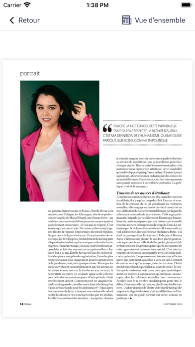 Screenshot #2 pour Femina, le magazine