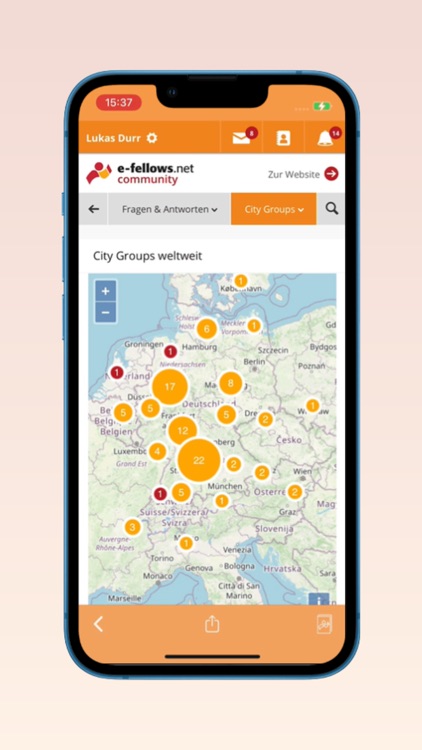 e-fellows.net to go screenshot-5