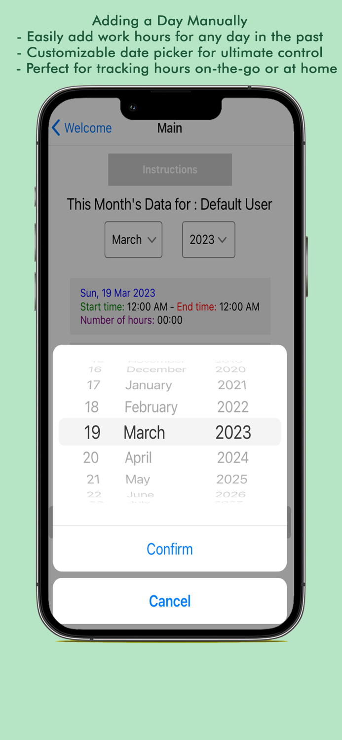 Trackr - Track your hours