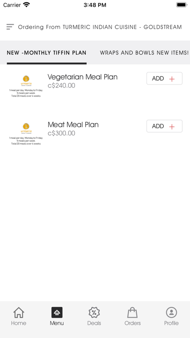 Turmeric Indian Cuisine Screenshot