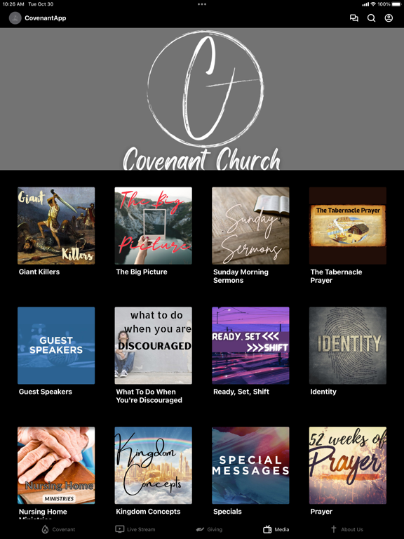 Covenant Church.Wayne iPad screenshot 3 - Education app