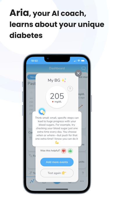 Center Health—The Diabetes App Screenshot