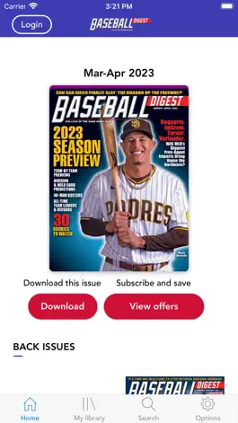 Game screenshot Baseball Digest Magazine mod apk