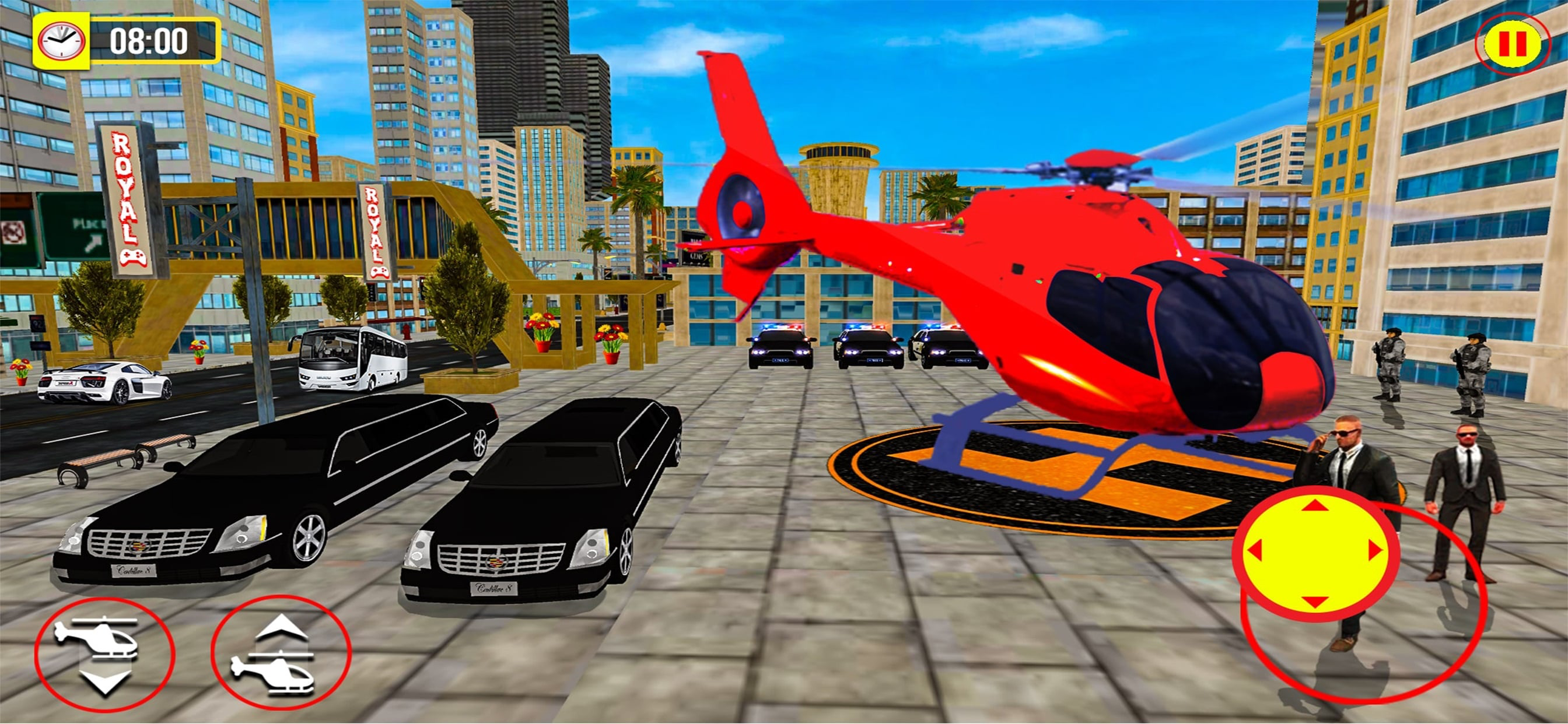 Modern police car driving game