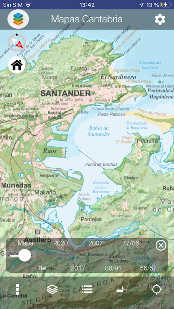 Mapas de Cantabria