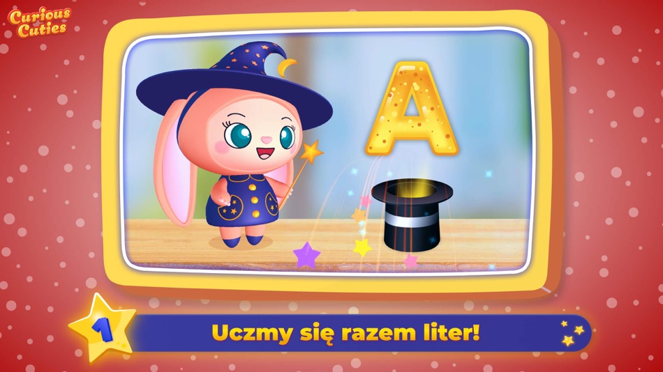 #2. Polish Alphabet with Bunny ABC (iOS) Bởi: Dmytro Yermolaiev