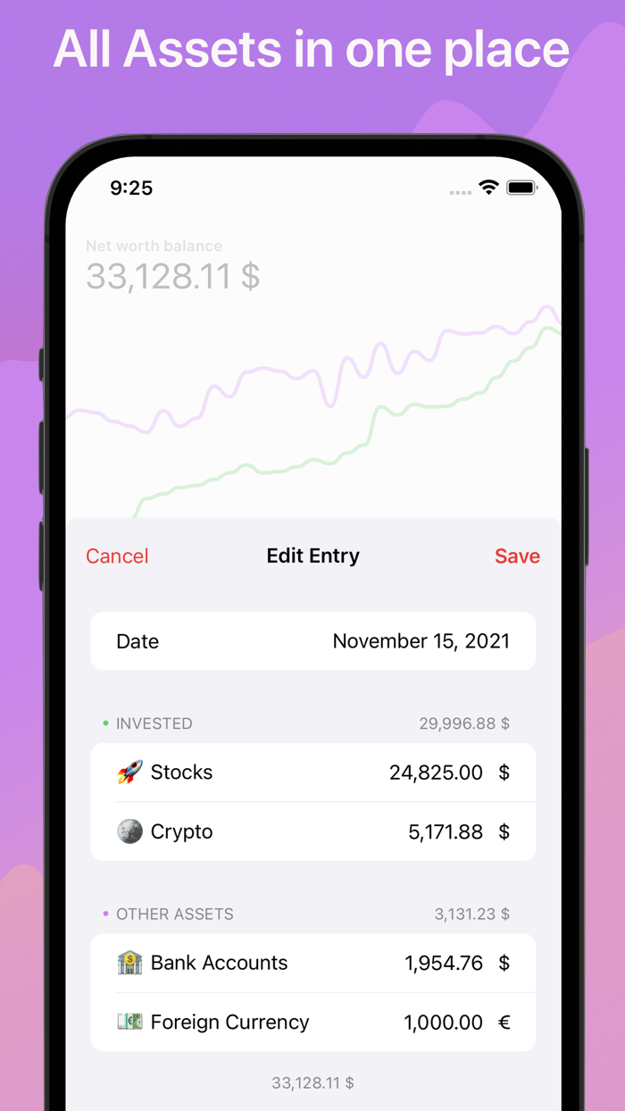 Money Bonsai Net Worth Tracker