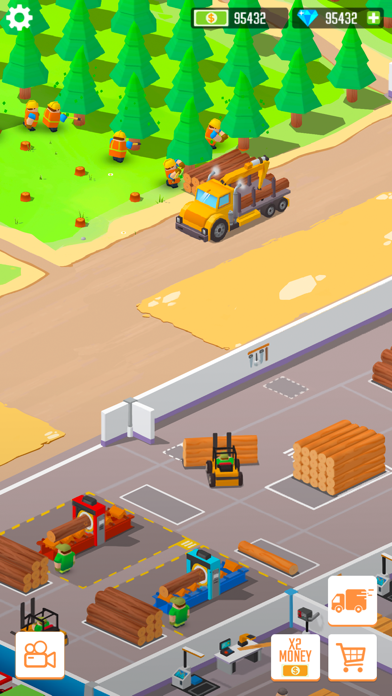 Idle Lumber Empire - Wood Game Screenshot