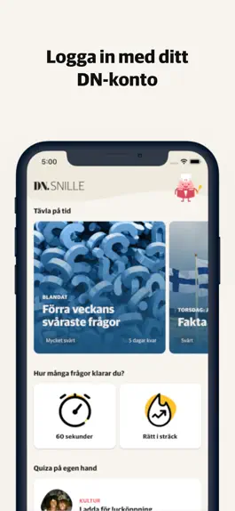 Game screenshot DN Snille hack