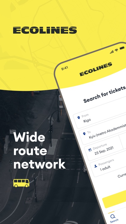 ECOLINES - bus tickets online