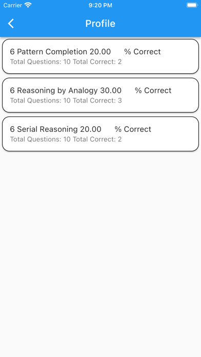 NNAT2 Ability Trainer Grade 6 Screenshot