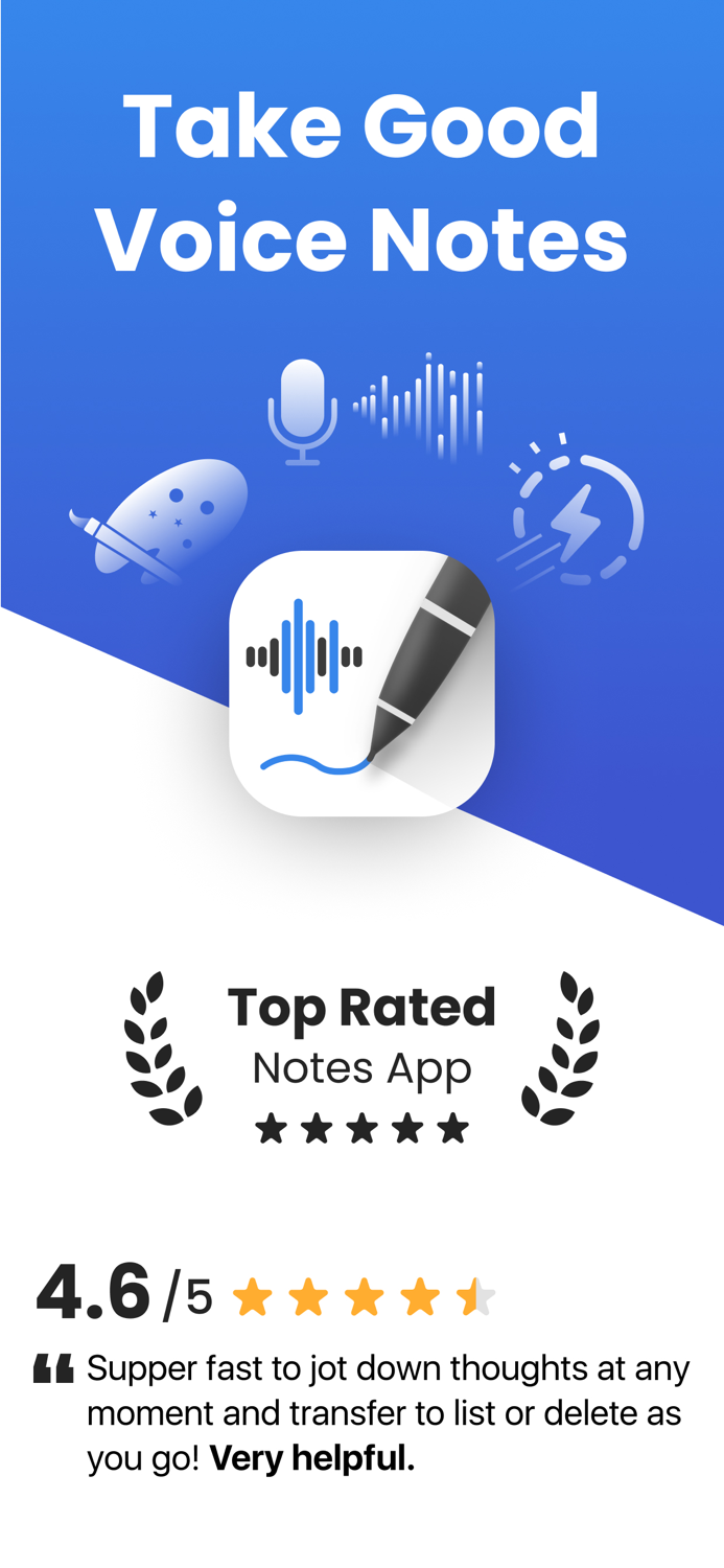 Notes Writer for iPhone and iPad